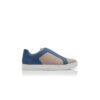AGILIO Sneakers in pelle di vitello grigia e blu AGILIO Sneakers in pelle di vitello grigia e blu