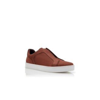 AGILIO Sneakers in pelle di vitello marrone
