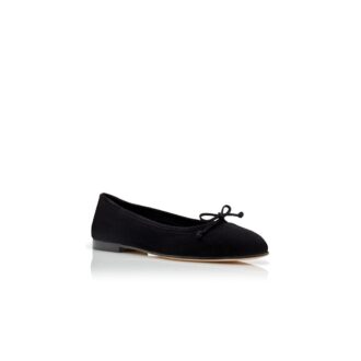 Ballerine in camoscio nero VERALLI Scarpe basse