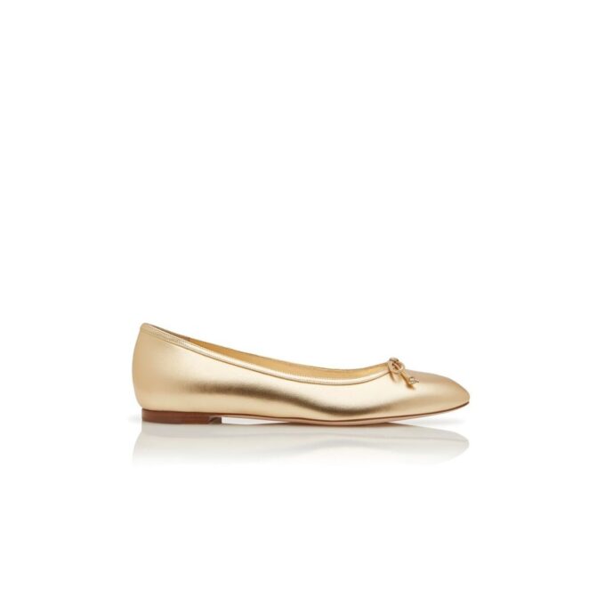 Ballerine in pelle nappa dorata VERALLIM Scarpe basse Ballerine in pelle nappa dorata VERALLIM Scarpe basse