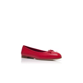Ballerine in pelle nappa rossa VERALLI Scarpe basse