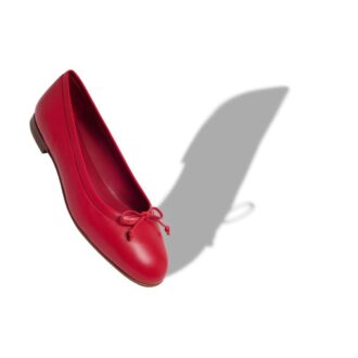 Ballerine in pelle nappa rossa VERALLI Scarpe basse