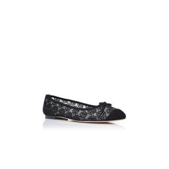 Ballerine in pizzo nero CAPBAL Scarpe basse