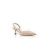 CAROLYNE Décolleté con cinturino posteriore in pelle scamosciata beige chiaro CAROLYNE Décolleté con cinturino posteriore in pelle scamosciata beige chiaro