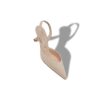 CAROLYNE Décolleté con cinturino posteriore in pelle scamosciata beige chiaro CAROLYNE Décolleté con cinturino posteriore in pelle scamosciata beige chiaro