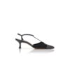 Décolleté con cinturino a T in pelle nappa nera TURGIMOD Décolleté con cinturino a T in pelle nappa nera TURGIMOD