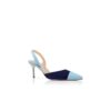 Décolleté con cinturino posteriore in camoscio blu CAPSLI Décolleté con cinturino posteriore in camoscio blu CAPSLI