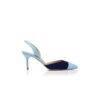 Décolleté con cinturino posteriore in camoscio blu CAPSLI Décolleté con cinturino posteriore in camoscio blu CAPSLI