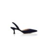 Décolleté con cinturino posteriore in camoscio blu navy CAROLYNE Décolleté con cinturino posteriore in camoscio blu navy CAROLYNE