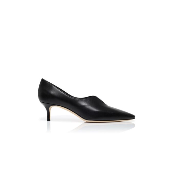 Décolleté in nappa nera SOKOSO Décolleté in nappa nera SOKOSO