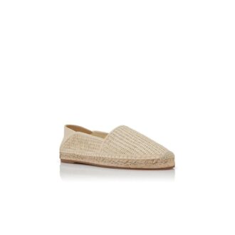 ESPADRA Espadrillas in rafia color crema chiaro