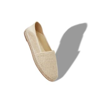 ESPADRA Espadrillas in rafia color crema chiaro