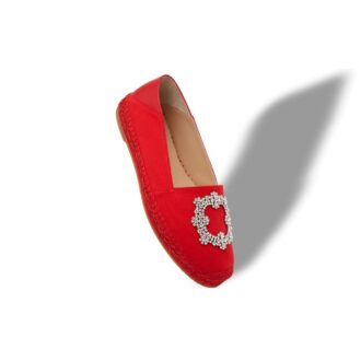 Espadrillas HANGRILLA in cotone rosso