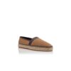 Espadrillas NERANO in pelle scamosciata di vitello marrone