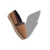 Espadrillas NERANO in pelle scamosciata di vitello marrone