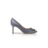 Hangisi 70 Décolleté in raso grigio con fibbia gioiello Hangisi 70 Décolleté in raso grigio con fibbia gioiello