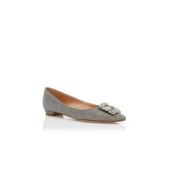 Hangisiflat GLITTER Décolleté basse con fibbia gioiello in tessuto glitterato misto Hangisiflat GLITTER Décolleté basse con fibbia gioiello in tessuto glitterato misto
