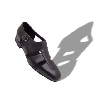 HICKORY Sandali in pelle di vitello nera