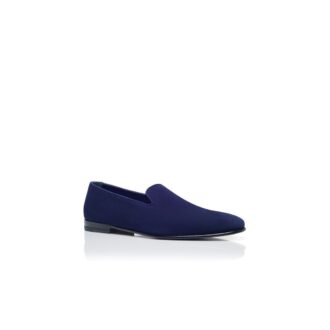 MARIO Mocassini in pelle scamosciata blu navy MARIO Mocassini in pelle scamosciata blu navy