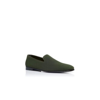 MARIO Mocassini in pelle scamosciata verde