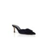 Maysale 70 Sabot in camoscio nero con fibbia Maysale 70 Sabot in camoscio nero con fibbia
