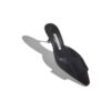 Maysale Sabot in camoscio nero con tacco basso Maysale Sabot in camoscio nero con tacco basso