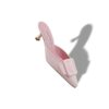Maysale Sabot in pelle scamosciata rosa chiaro con fibbia