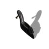 Maysale Sabot in velluto nero con fibbia Maysale Sabot in velluto nero con fibbia