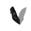 Maysalepump Décolleté in camoscio nero con fibbia Maysalepump Décolleté in camoscio nero con fibbia