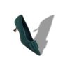 Maysalepump Décolleté in camoscio verde scuro con fibbia Maysalepump Décolleté in camoscio verde scuro con fibbia