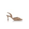 MAYSLIBI Décolleté slingback in pelle di vitello beige chiaro con fibbia MAYSLIBI Décolleté slingback in pelle di vitello beige chiaro con fibbia