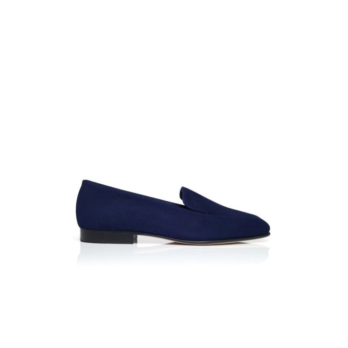 Mocassini in pelle scamosciata blu navy PITAKA Mocassini in pelle scamosciata blu navy PITAKA