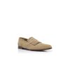 Mocassini Kiltie in pelle scamosciata beige AGASIO Mocassini Kiltie in pelle scamosciata beige AGASIO