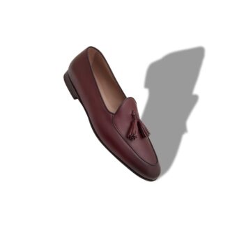 Mocassini LENNOX in pelle di vitello bordeaux Mocassini LENNOX in pelle di vitello bordeaux