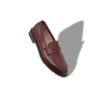 Mocassini Penny in pelle di vitello marrone PERRY