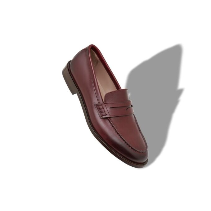 Mocassini Penny in pelle di vitello marrone PERRY Mocassini Penny in pelle di vitello marrone PERRY