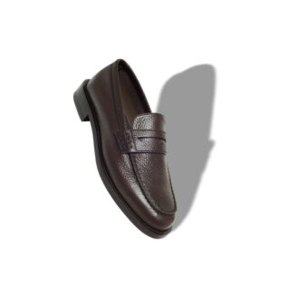 Mocassini Penny in pelle di vitello marrone scuro PERRY Mocassini Penny in pelle di vitello marrone scuro PERRY