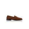 Mocassini Penny in pelle scamosciata marrone scuro PERRY Mocassini Penny in pelle scamosciata marrone scuro PERRY