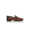 Mocassini Penny in rafia marrone scuro PADSTOW Mocassini Penny in rafia marrone scuro PADSTOW