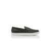 Mocassini slip-on ELLIS in pelle di vitello verde scuro Mocassini slip-on ELLIS in pelle di vitello verde scuro