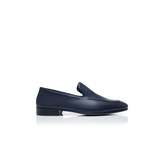 Mocassini TRURO in pelle di vitello blu navy Mocassini TRURO in pelle di vitello blu navy