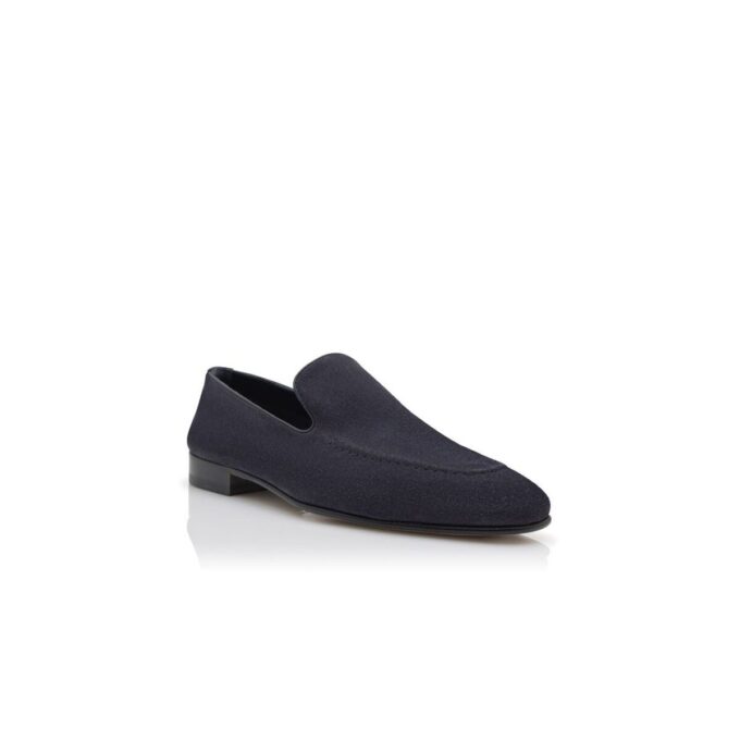 Mocassini TRURO in pelle scamosciata blu navy Mocassini TRURO in pelle scamosciata blu navy