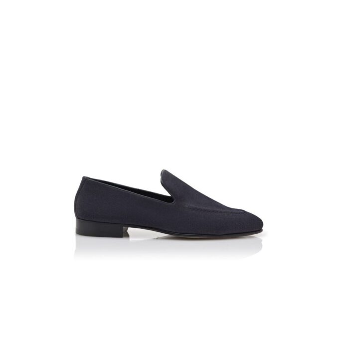 Mocassini TRURO in pelle scamosciata blu navy Mocassini TRURO in pelle scamosciata blu navy