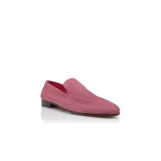 Mocassini TRURO in pelle scamosciata rosa scuro