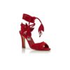 OSSIE 23 Sandali stringati in camoscio rosso OSSIE 23 Sandali stringati in camoscio rosso