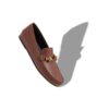 Pantofole APOLLONIO in pelle di vitello marrone Pantofole APOLLONIO in pelle di vitello marrone