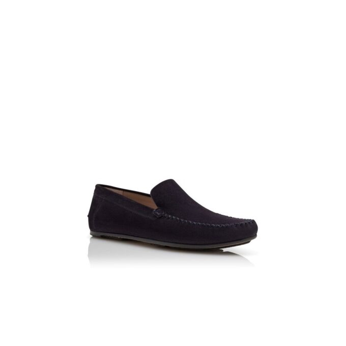 Pantofole in pelle scamosciata blu navy ALDER Pantofole in pelle scamosciata blu navy ALDER
