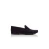 Pantofole in pelle scamosciata blu navy ALDER Pantofole in pelle scamosciata blu navy ALDER
