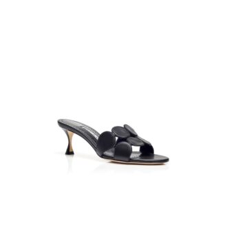 Sabot in pelle nappa nera HARIBALMU Sabot in pelle nappa nera HARIBALMU