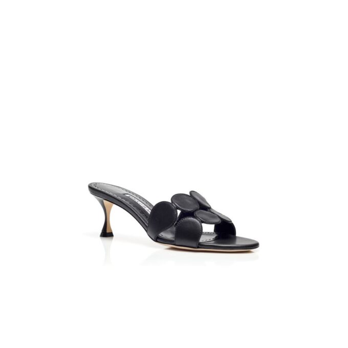 Sabot in pelle nappa nera HARIBALMU Sabot in pelle nappa nera HARIBALMU